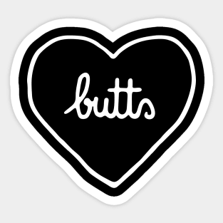 Love Butts Sticker